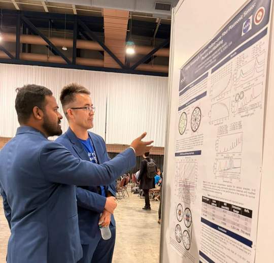 Mohammad presented his work at FiO conference