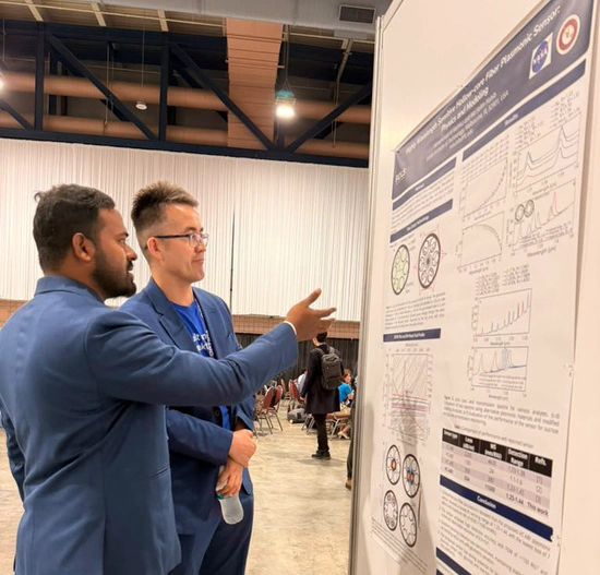 Mohammad presented his work at FiO conference