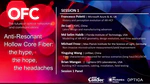 Dr. Habib presented invited talk at OFC