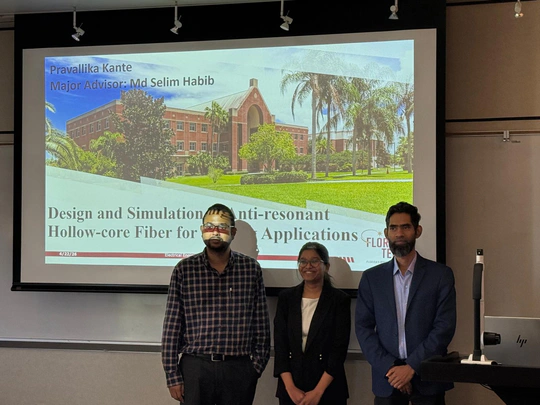 Pravallika defended MSc thesis